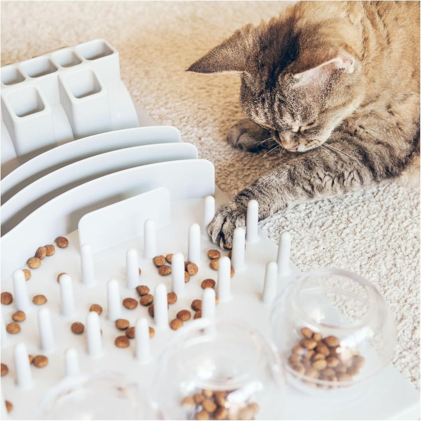 TRIXIE Katzenspielzeug Cat Activity Fun Board, Intelligenzspielzeug für Katzen