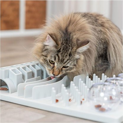 TRIXIE Katzenspielzeug Cat Activity Fun Board, Intelligenzspielzeug für Katzen